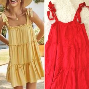 le lis • main squeeze saffron sundress